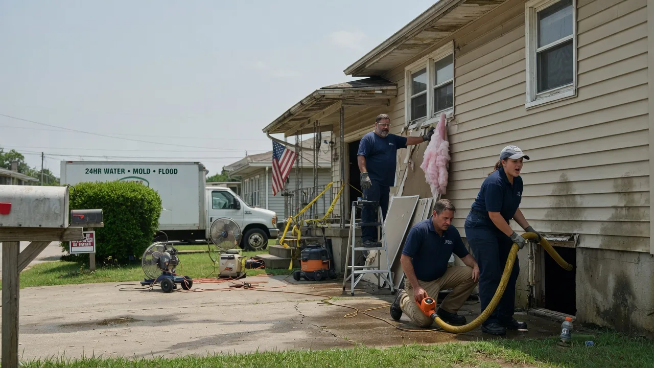 Water Damage Repair in Hahnville, LA near me